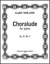 Choralude Op. 41, No.2 piano sheet music cover Thumbnail